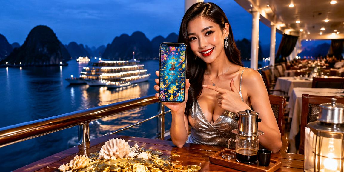 Giao diện giao dịch và chơi cá cược trên điện thoại tại Hạ Long